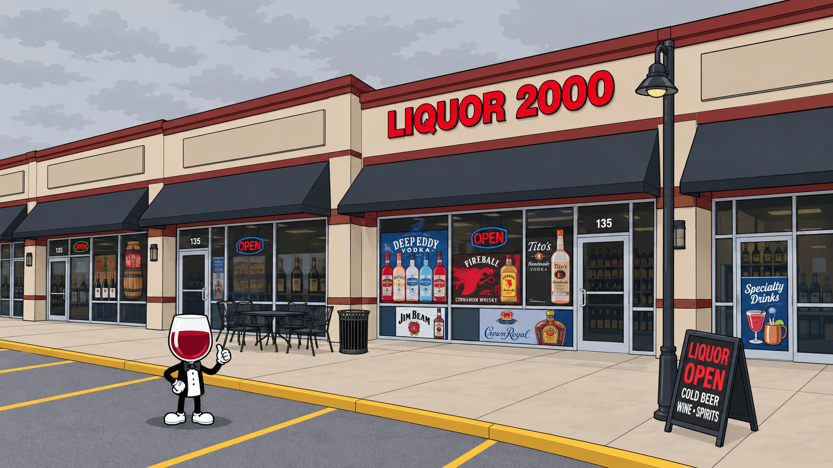 Legacy Liquors 2000, the store