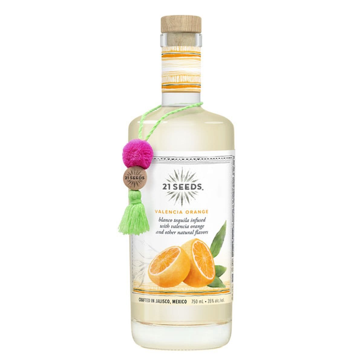 21 Seeds Valencia Orange Tequila 750ML