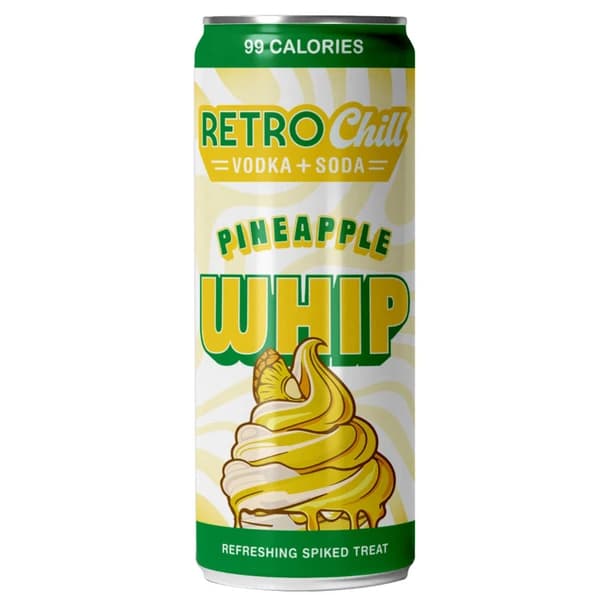 3 Daughters Retro Chill Pineapple Whip 355ML