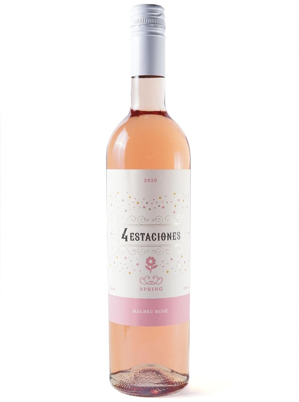 4 Estaciones Malbec Rose Wine 750ML