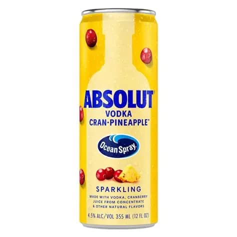Absolut Pineapple Oceanspray