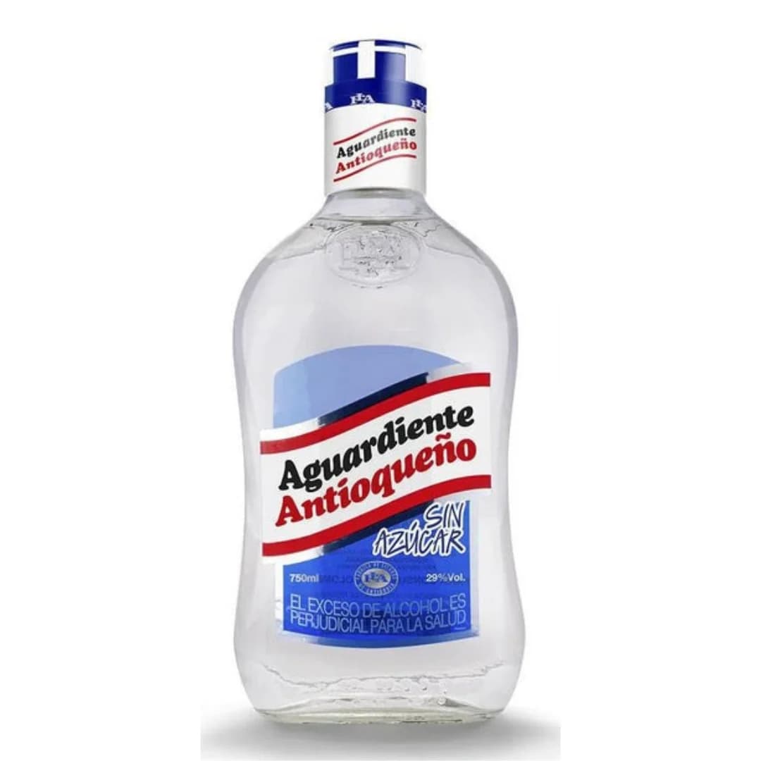 Aguardiente Antioqueno Sin Azucar Blue 750ML