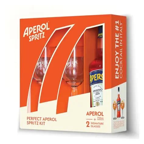 Aperol Spritz Gift Set 750ML