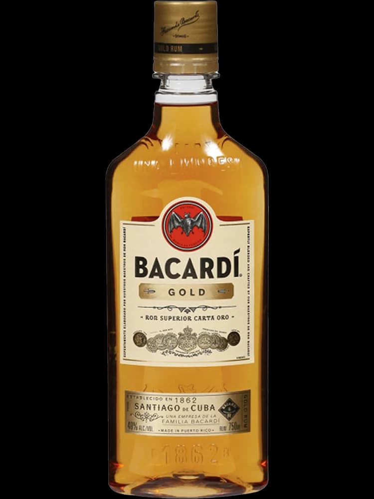 Bacardi Gold Rum 1.75L Plastic