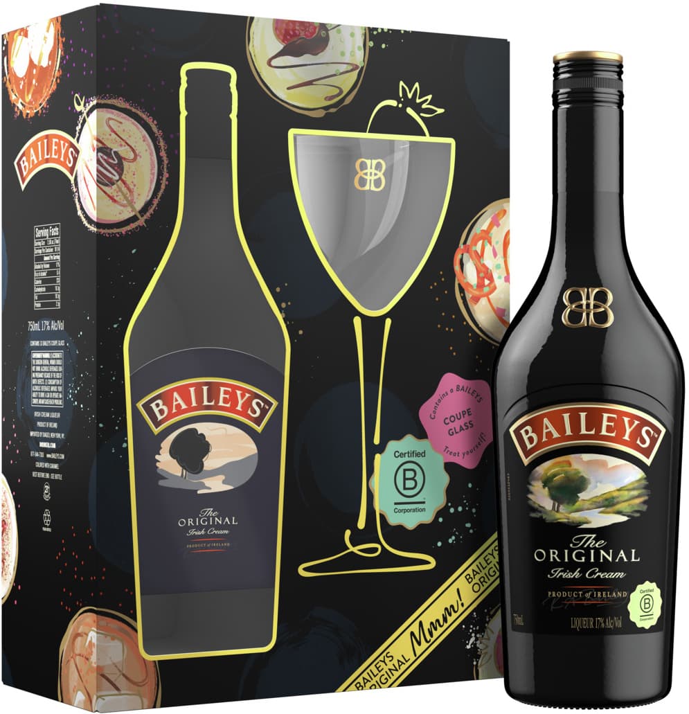 Baileys Irish Cream Gift Set 750ML