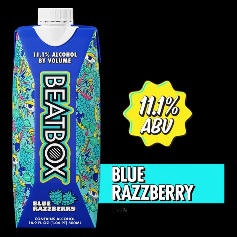 Beatbox Blue Razzberry 500ML