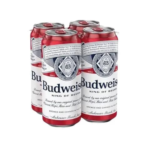 Budweiser 4PK 16OZ Can