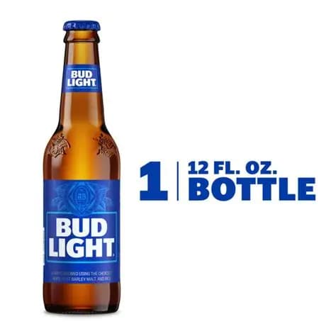 Bud Light 12 Fl Oz Single Bottle