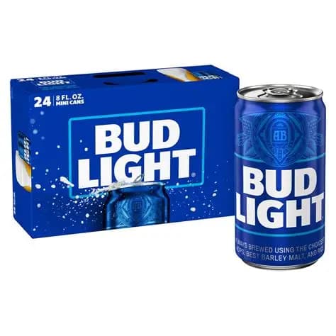 Bud Light 24pk 8oz Cans