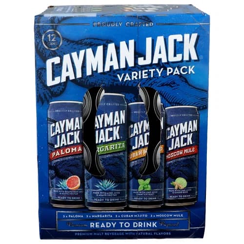 Cayman Jack Variety 12 Pack Can