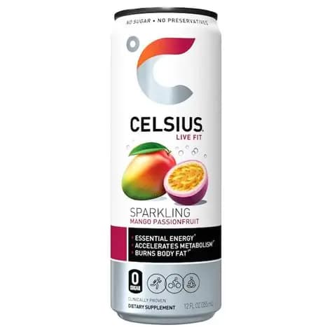 Celsius Mango Passionfruit 12OZ