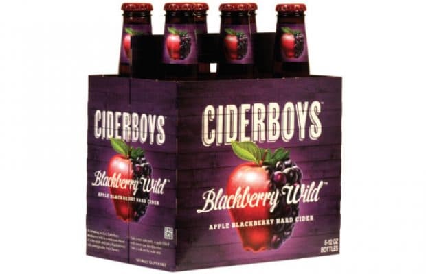 Ciderboys Blackberry Wild 6 Pack Bottles 12OZ