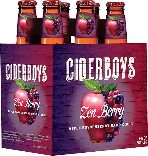 Cidereboys Zen Berry 6PK Bottles