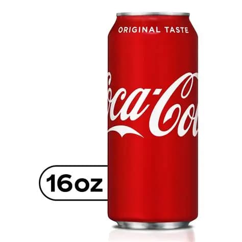 Coca Cola 16 Fl Oz Single Can