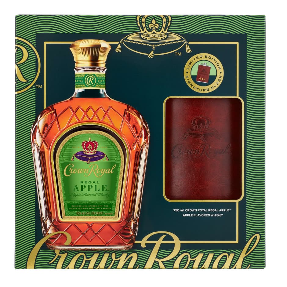 Crown Royal Regal Apple Gift Set 750ML