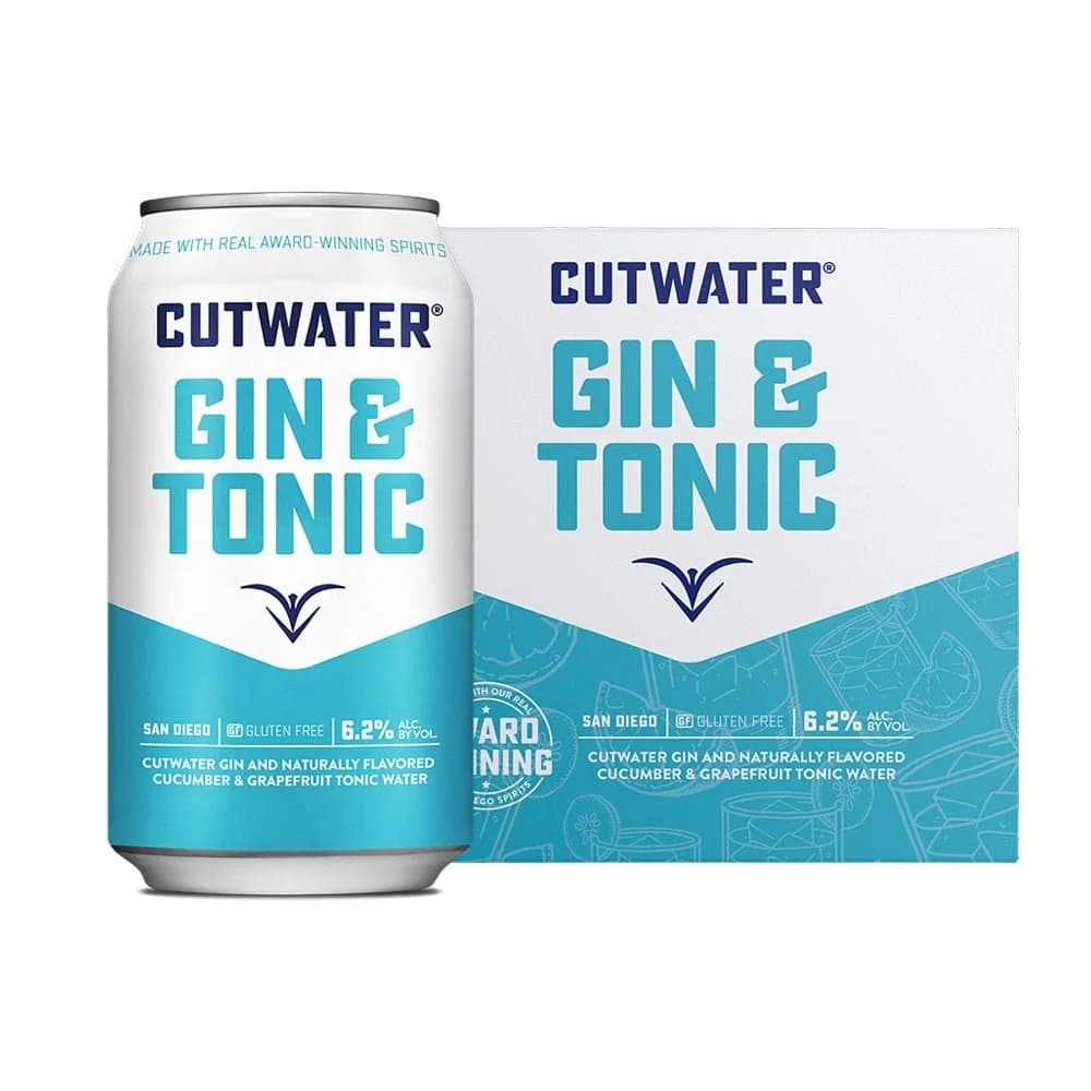 Cutwater 4PK Gin and Tonic