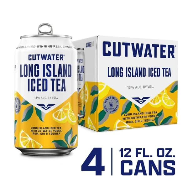 Cutwater Long Island Iced Tea 4 Pack
