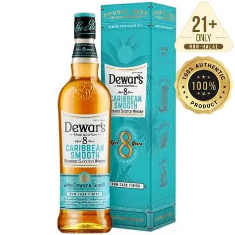 Dewars Caribbean Smooth 8YR Whisky 750ML