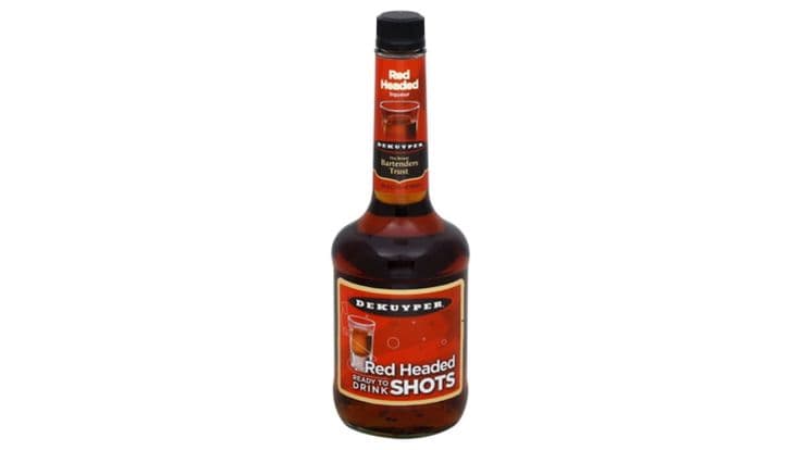 De Kuyper Red Headed Bar Shots