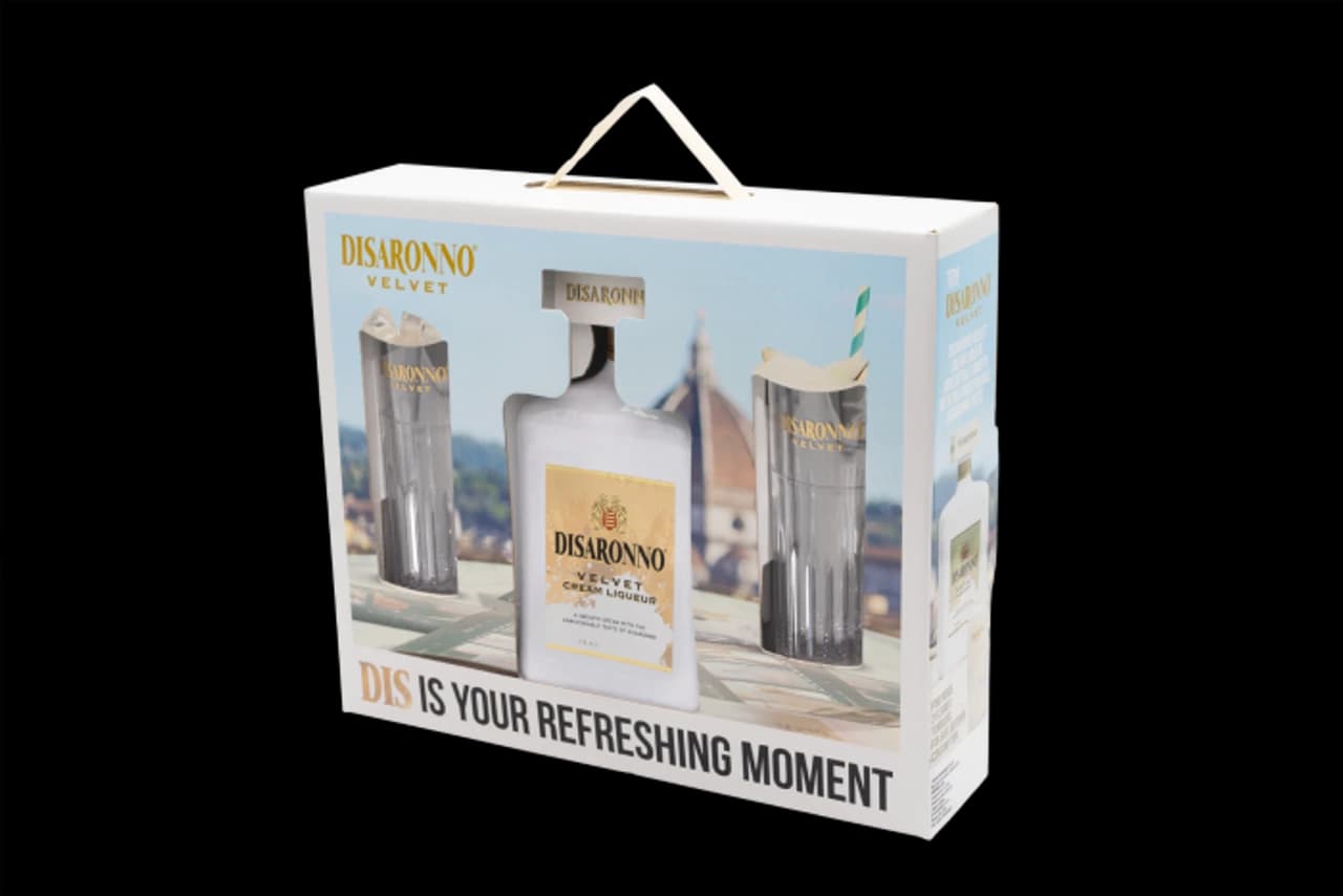 Disaronno Velvet Cream Gift Set 750ML