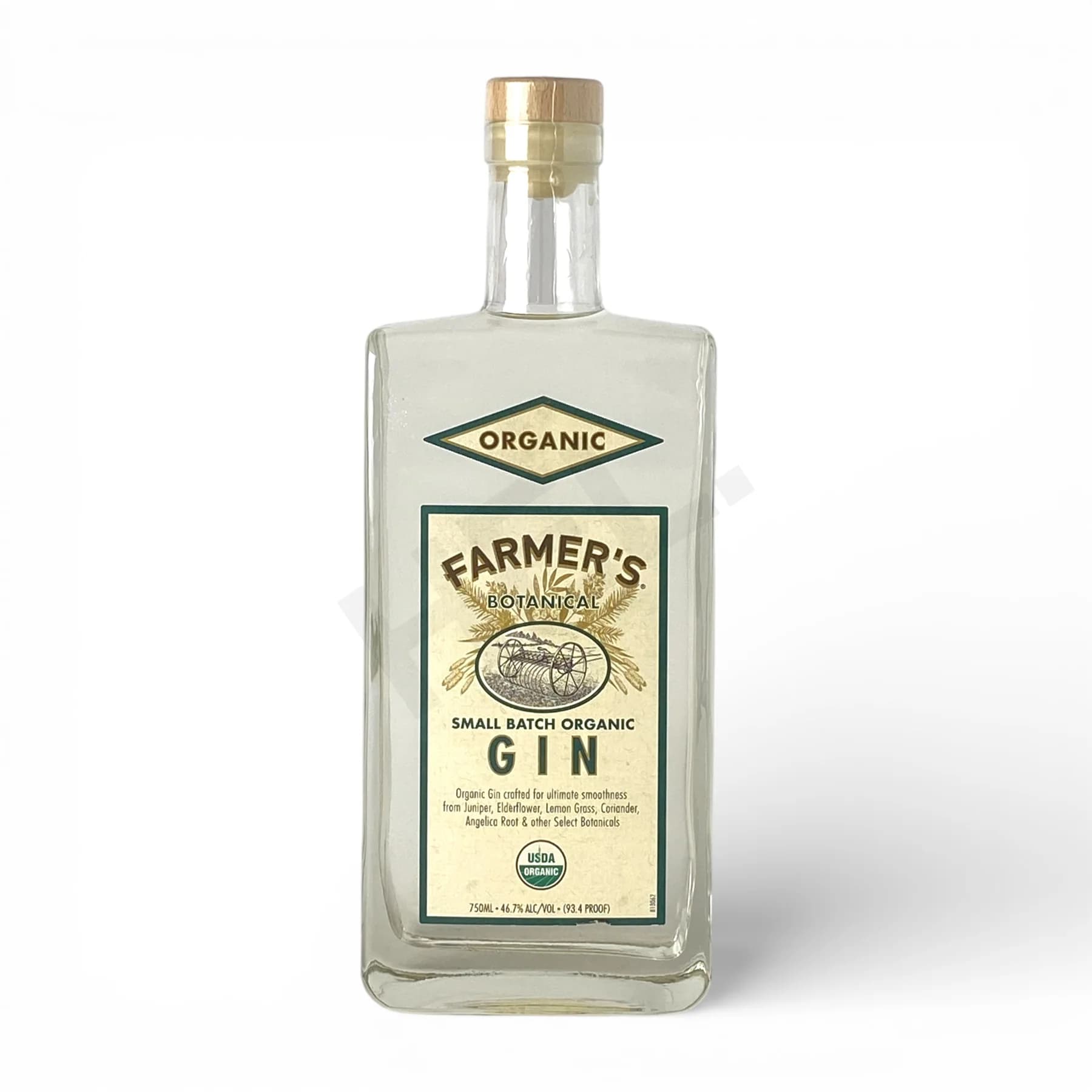 Farmers Botanical Organic Gin 750ML