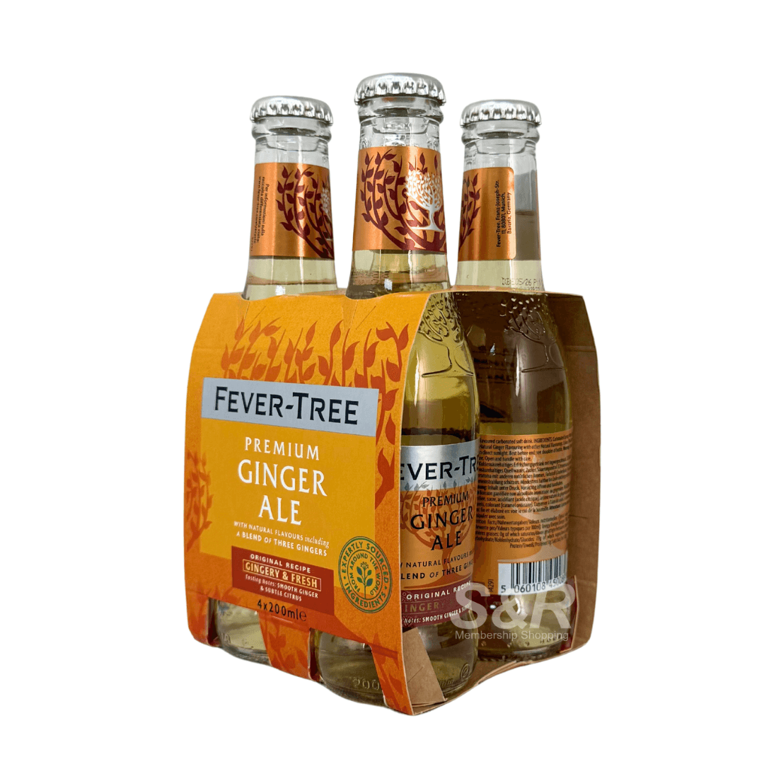 Fever Tree Ginger Ale 4PK