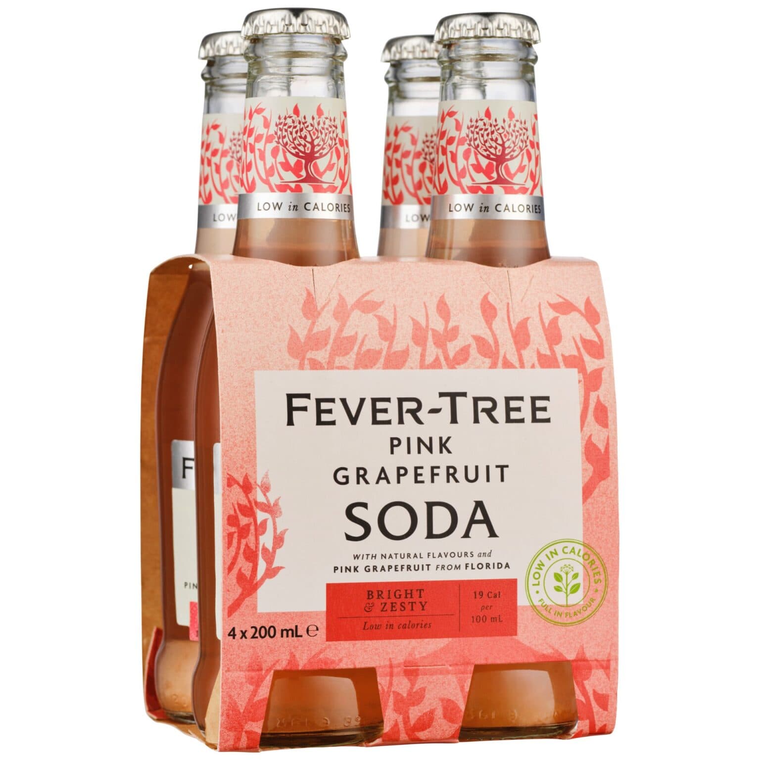 Fever Tree Pink Grapefruit 4 Pk