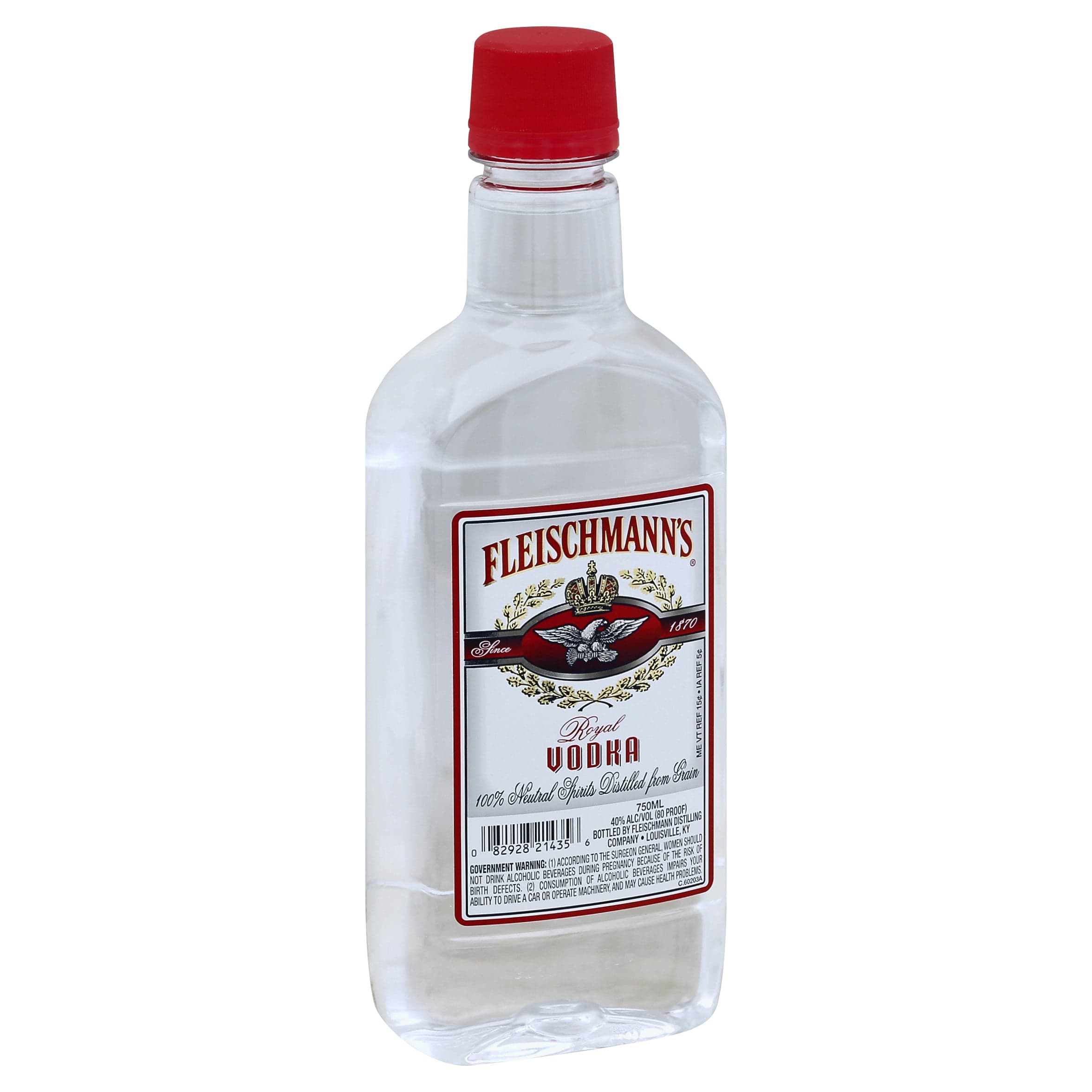 Fleischmann Vodka 750 Plastic