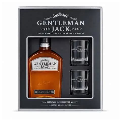 Gentleman Jack Gift Set Whiskey 750ML