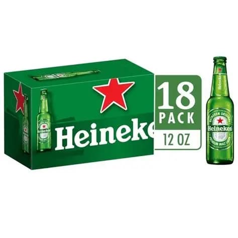 Heineken 12OZ 18PACK Bottles