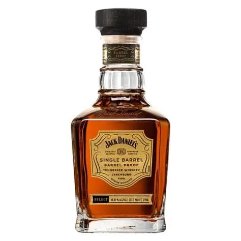 Jack Daniels Single Barrel Proof Whiskey 375ML