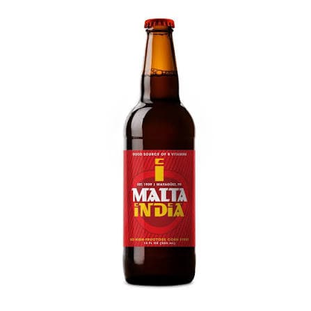 Malta India 12OZ Bottle
