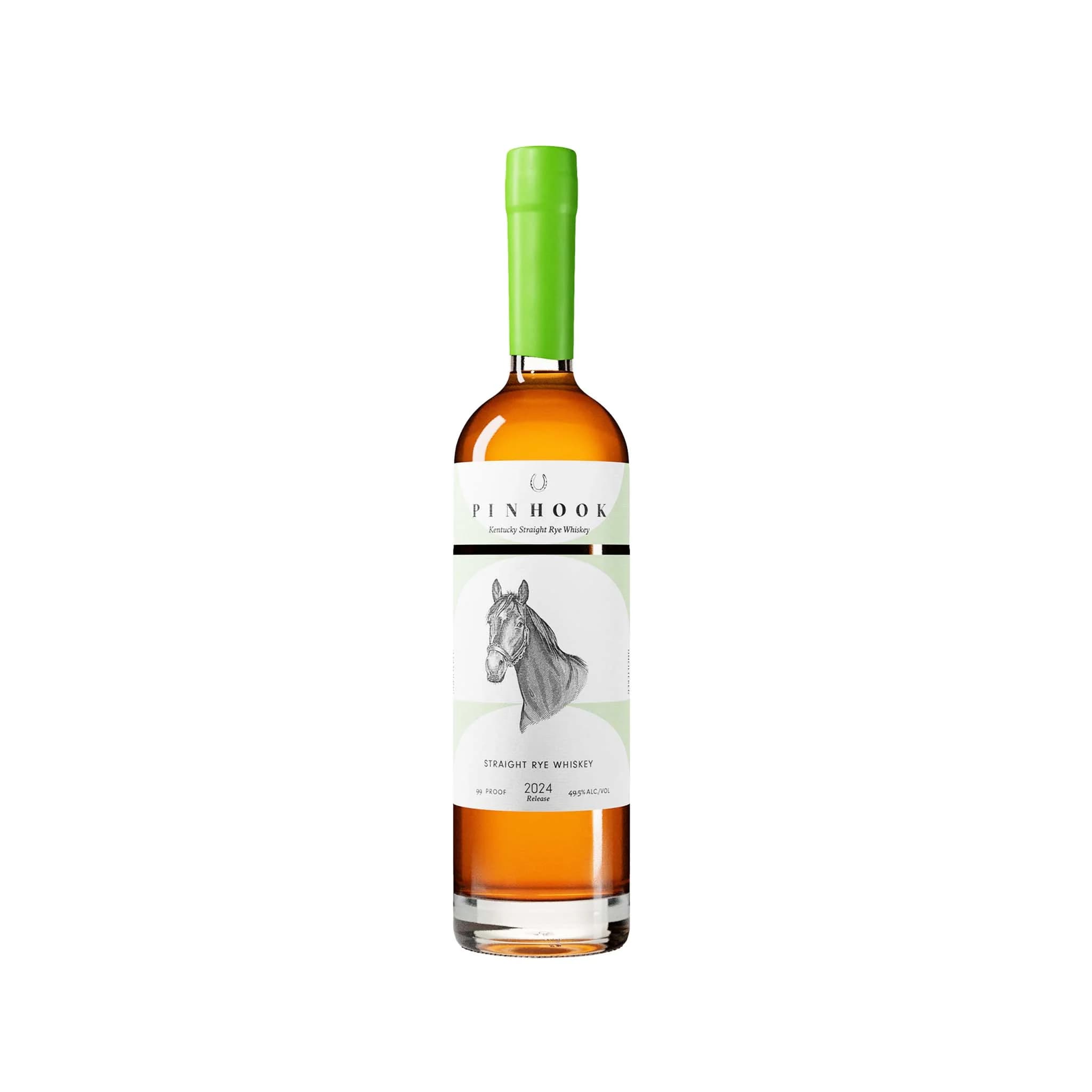 Pinhook Kentucky Strgt Rye Whiskey Green 750ML
