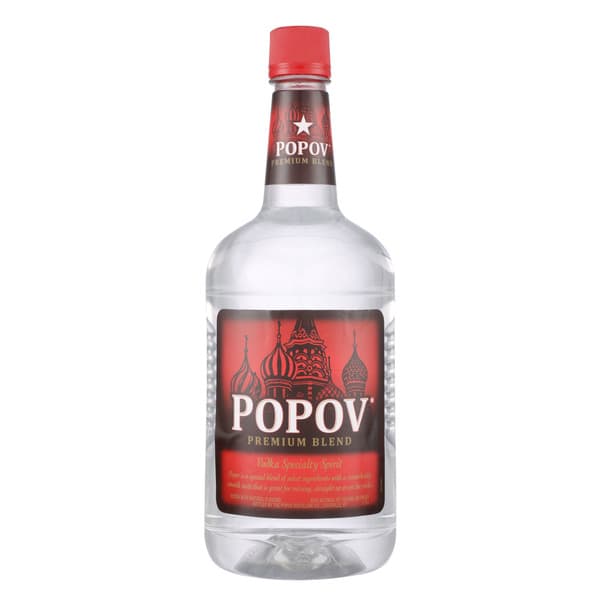 Popov Vodka 750ML