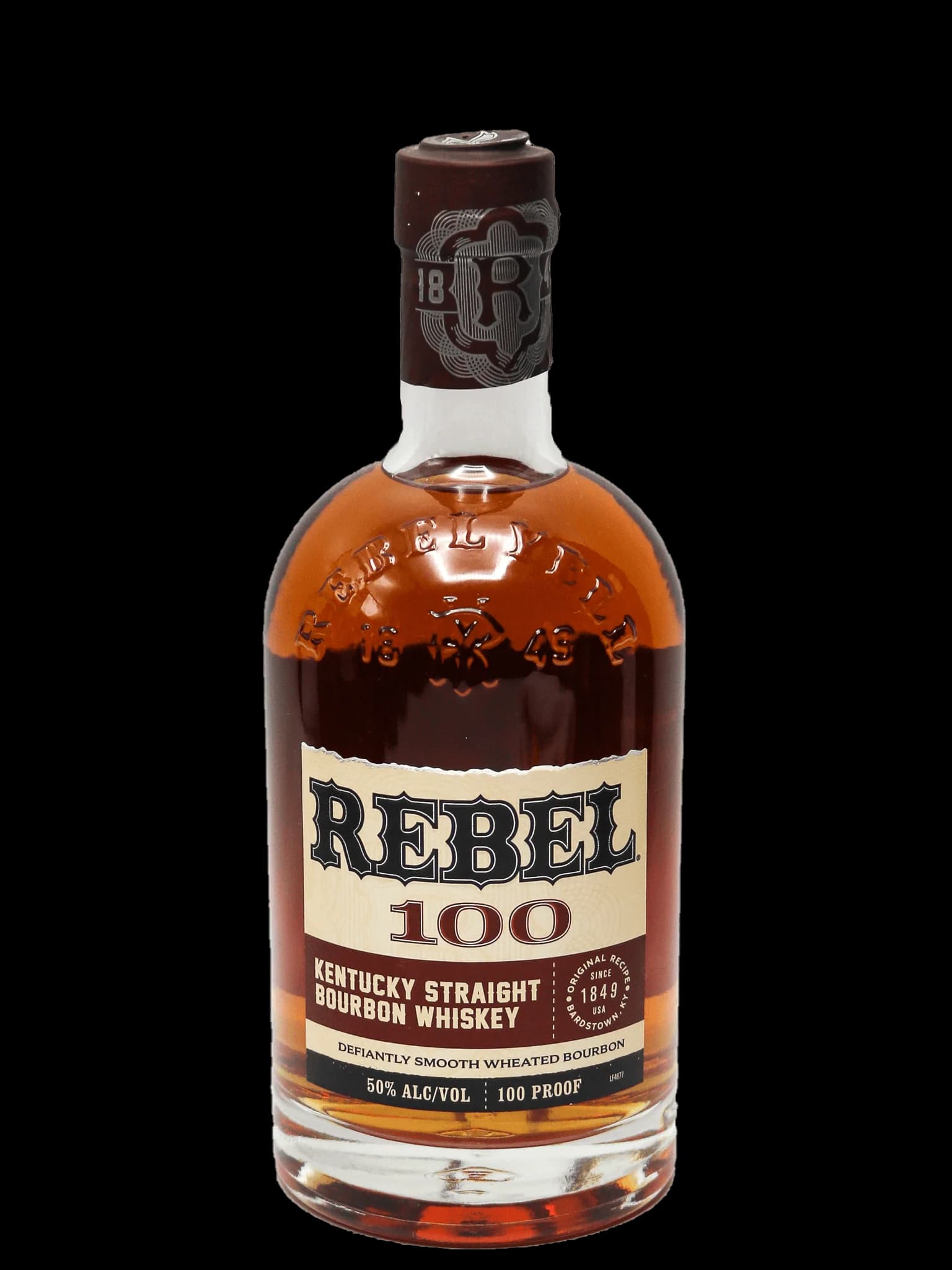 Rebel 100 Proof Bourbon Whiskey 750ML