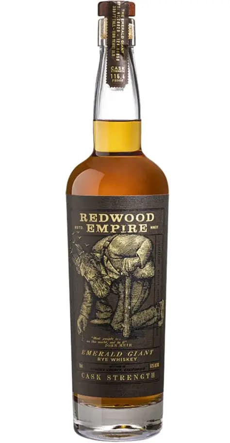 Redwood Empire Emerald Giant Rye Whiskey 750ML