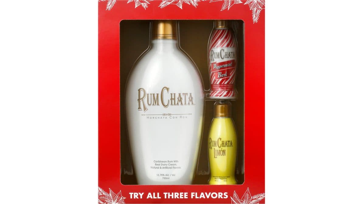 Rumchata Giftset 750ML (2 Peppermint 100ML)