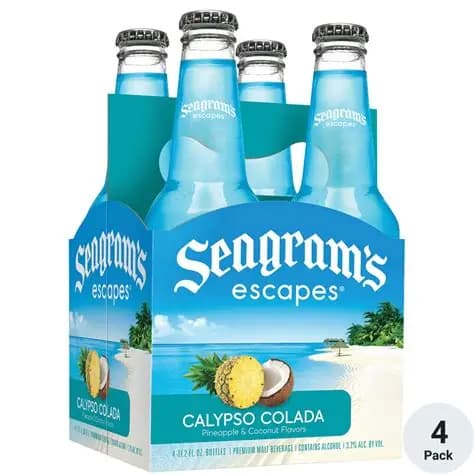 Seagrams Escape Calypso Colada 4PK 11.2OZ