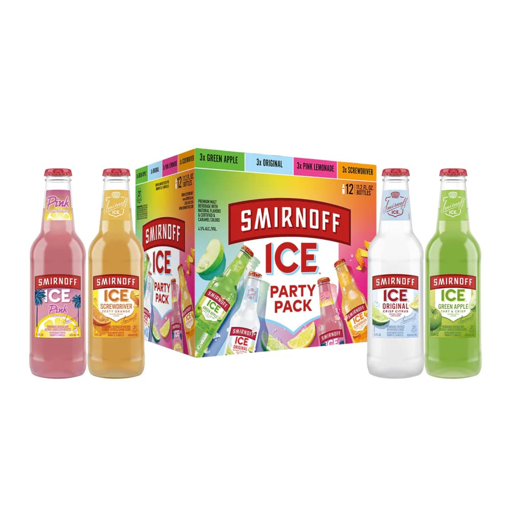 Smirnoff Ice Party Pack 12PK Bottles