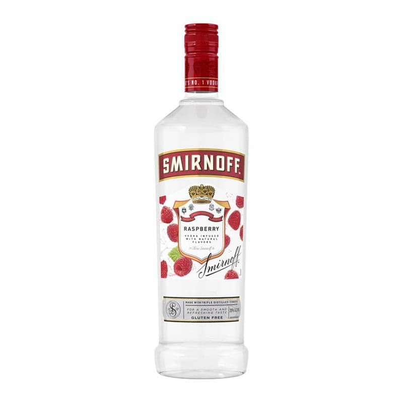 Smirnoff Raspberry Vodka 1L