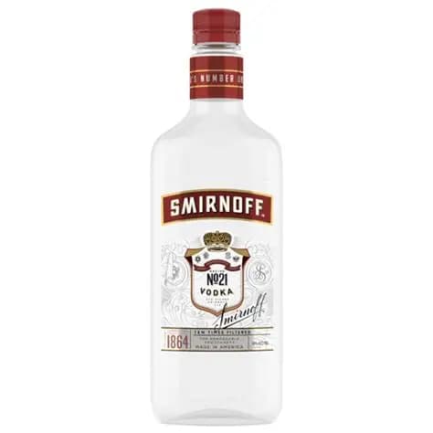 Smirnoff Vodka Plastic 750ML