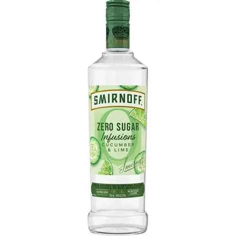 Smirnoff Zero Sugar Cucumber Lime 750ML