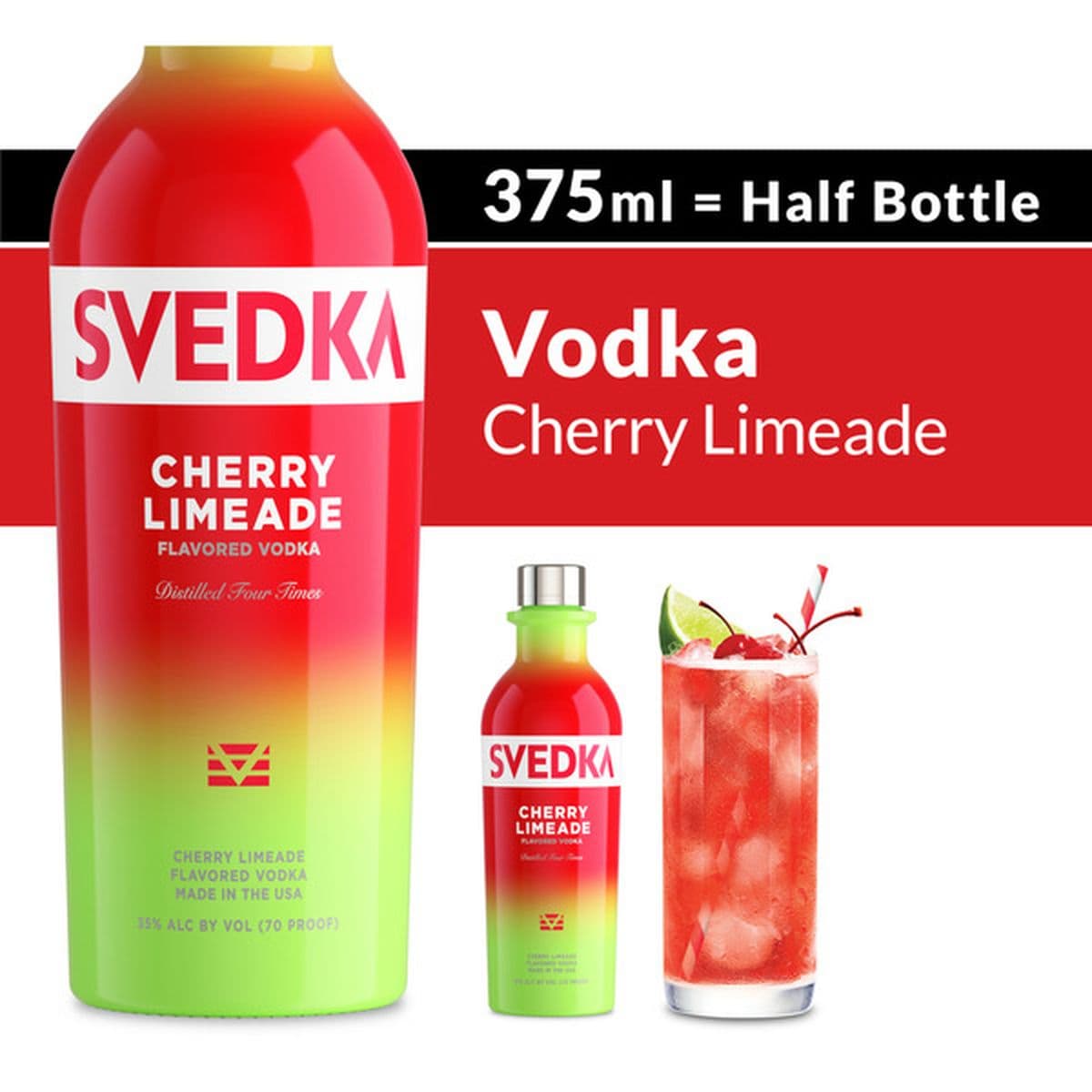 Svedka Cherry Limeade 375ML