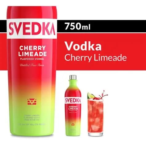 Svedka Cherry Limeade Vodka 750ML