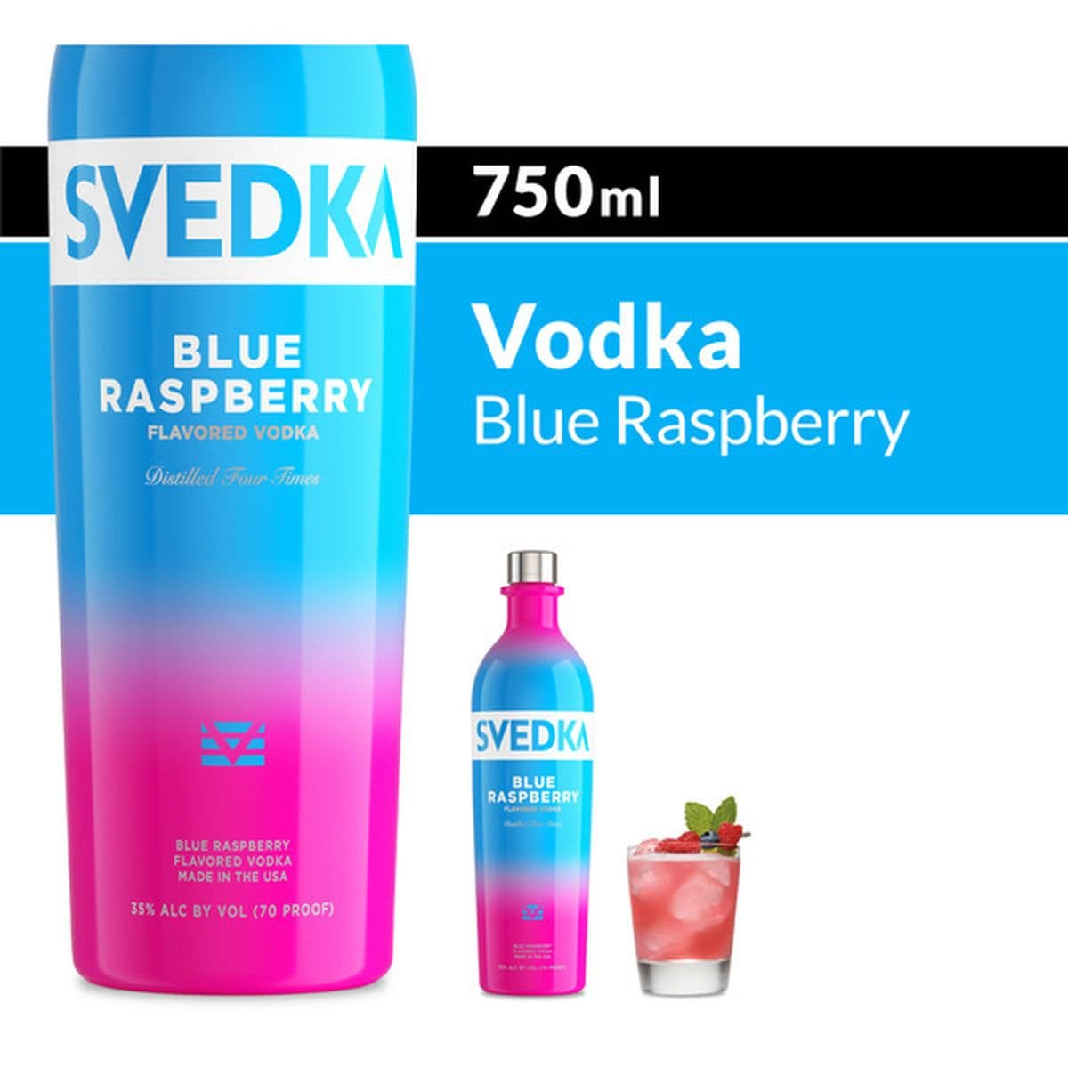 Svedka Raspberry 750ML