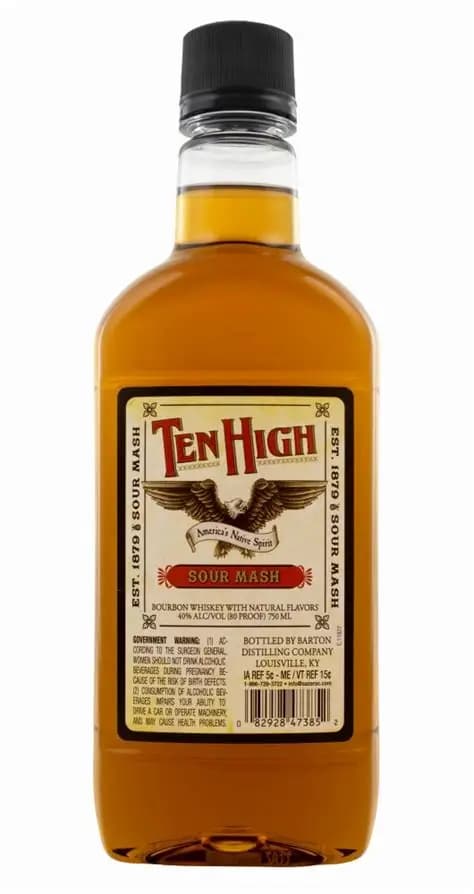 Ten High Sour Mash 750ML