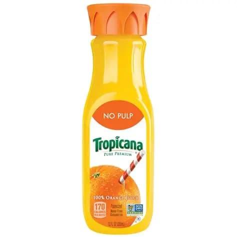 Tropicana Orange No Pulp 12FL Oz