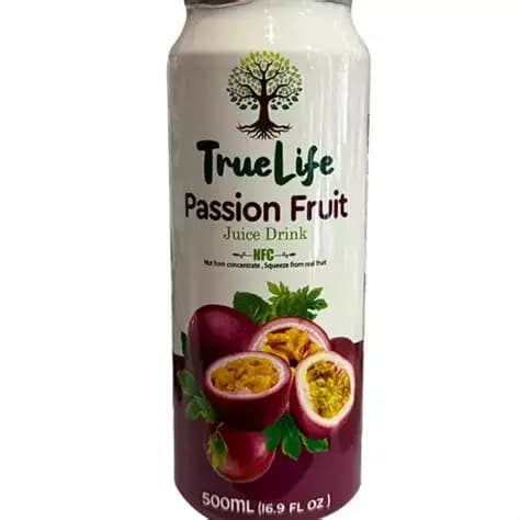 True Life Passion Fruit Juice Drink 500ML