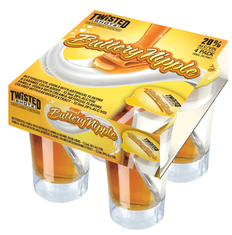 Twisted Shotz Buttercup 4PK