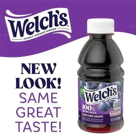Welch's Concord Grape Juice 10 Oz